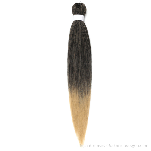 New Arrival Best Hot Water Set Pre Stretched Ez Barids Queen B Xpression Synthetic Prestretched Easy Braiding Hair Extensions